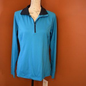 2/$20 Tek Gear Dry Tek  pull over  quarter zip Jacket with thumb holes